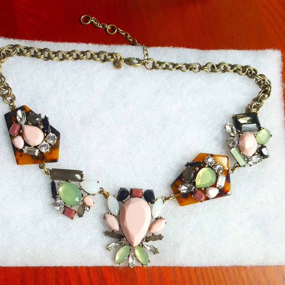Asymmetrical J. Crew necklace